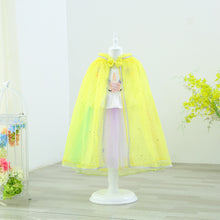 Load image into Gallery viewer, Halloween children&#39;s cloak, Frozen Princess Elsa&#39;s cloak with witch cloak
