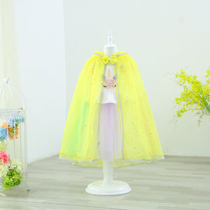 Halloween children's cloak, Frozen Princess Elsa's cloak with witch cloak