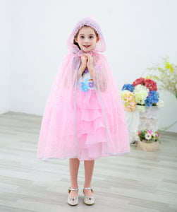 Halloween children's cloak, Frozen Princess Elsa's cloak with witch cloak