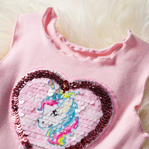 Children's unicorn princess Dress