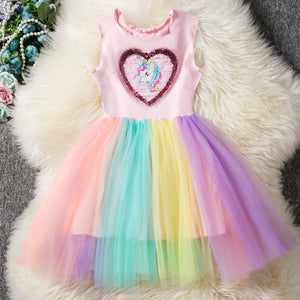 Children's unicorn princess Dress