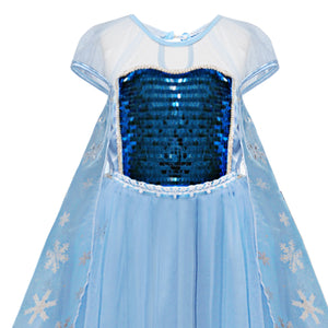 Frozen Girl Elsa Dress