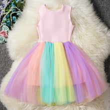 Load image into Gallery viewer, Children&#39;s unicorn princess Dress
