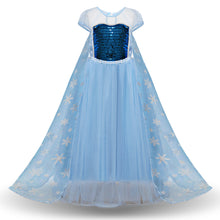 Load image into Gallery viewer, Frozen Girl Elsa Dress
