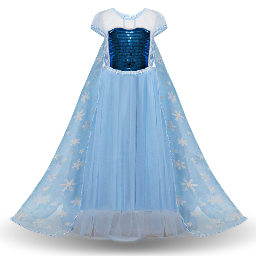 Frozen Girl Elsa Dress