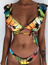 Load image into Gallery viewer, New split printed Bikini Swimsuit
