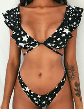 Load image into Gallery viewer, New split printed Bikini Swimsuit
