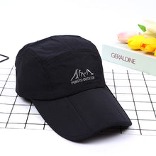 Load image into Gallery viewer, Summer breathable waterproof folding sunshade quick-drying Baseball Cap, outdoor travel mountaineering sunscreen Cap
