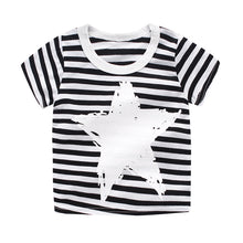 Load image into Gallery viewer, Children&#39;s cotton short-sleeved T-shirt
