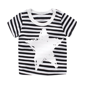 Children's cotton short-sleeved T-shirt