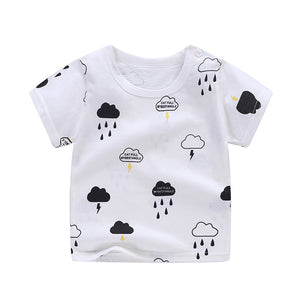 Children's cotton short-sleeved T-shirt