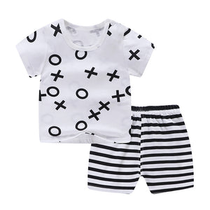 New children's T-shirt Shorts Suit