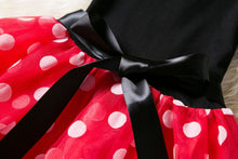 Load image into Gallery viewer, Girls&#39; Polka Dot Mesh Dress
