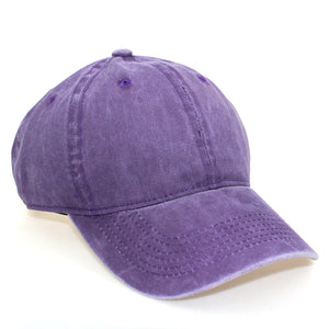 Solid color washed baseball Cap, outdoor shade cowboy Hat