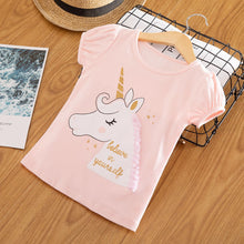 Load image into Gallery viewer, Children&#39;s unicorn T-shirt
