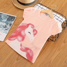 Load image into Gallery viewer, Children&#39;s unicorn T-shirt
