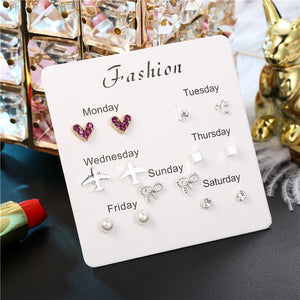 New Fashion Zircon Earrings