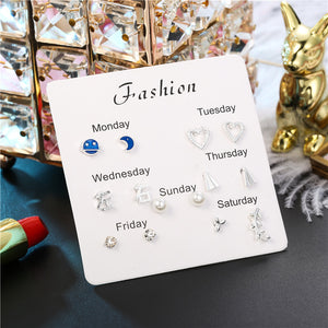 New Fashion Zircon Earrings