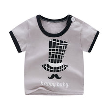 Load image into Gallery viewer, Children&#39;s cotton short-sleeved T-shirt
