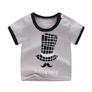 Children's cotton short-sleeved T-shirt