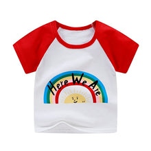 Load image into Gallery viewer, Children&#39;s cotton short-sleeved T-shirt
