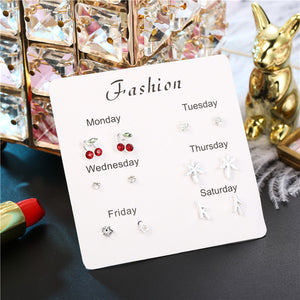 New Fashion Zircon Earrings