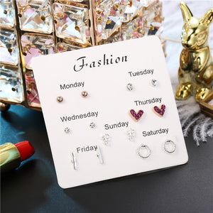 New Fashion Zircon Earrings