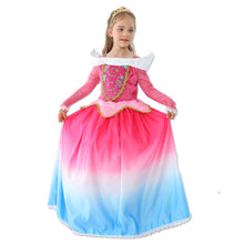 Load image into Gallery viewer, Girls Sleeping Beauty Princess Ello Dress, Arlo Children&#39;s Day Performance Costume
