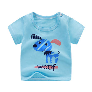 Children's cotton short-sleeved T-shirt