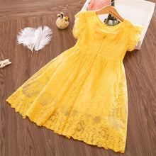 Load image into Gallery viewer, Girls lace Princess Dress
