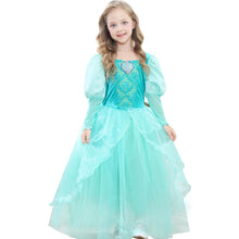 Load image into Gallery viewer, Girls&#39; dresses, princess jasmine dresses, mermaid dresses
