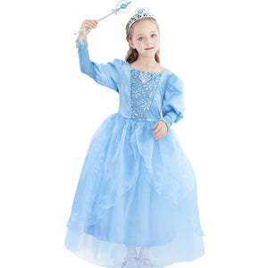 Girls' dresses, princess jasmine dresses, mermaid dresses