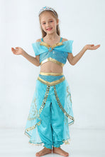 Load image into Gallery viewer, Girls&#39; dresses, princess jasmine dresses, mermaid dresses
