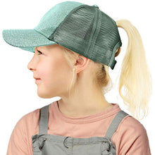 Load image into Gallery viewer, Children Sequin Baseball Cap
