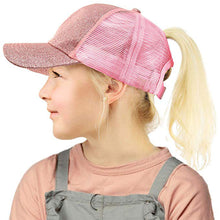 Load image into Gallery viewer, Children Sequin Baseball Cap
