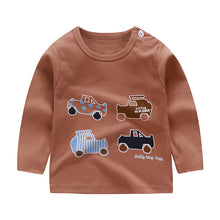 Load image into Gallery viewer, Children&#39;s long-sleeved T-shirt,  cotton baby T-shirt
