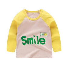 Load image into Gallery viewer, Children&#39;s long-sleeved T-shirt,  cotton baby T-shirt
