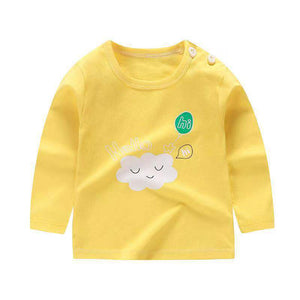 Children's long-sleeved T-shirt,  cotton baby T-shirt