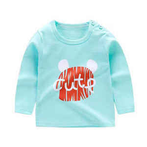 Children's long-sleeved T-shirt,  cotton baby T-shirt