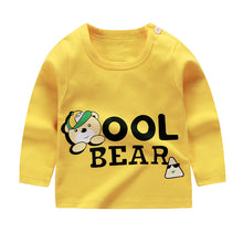 Load image into Gallery viewer, Children&#39;s long-sleeved T-shirt,  cotton baby T-shirt
