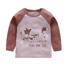 Load image into Gallery viewer, Children&#39;s cotton long sleeve T-shirt
