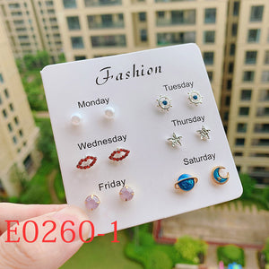 New Fashion Zircon Earrings