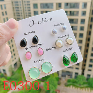 New Fashion Zircon Earrings