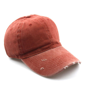 Broken hole Baseball Cap