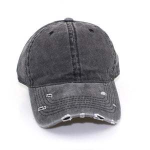 Broken hole Baseball Cap