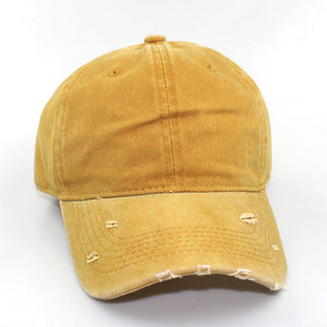 Broken hole Baseball Cap