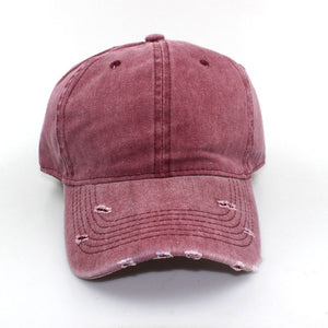 Broken hole Baseball Cap