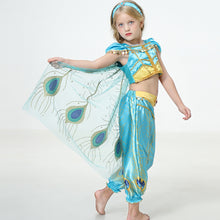 Load image into Gallery viewer, Girls&#39; dresses, princess jasmine dresses, mermaid dresses
