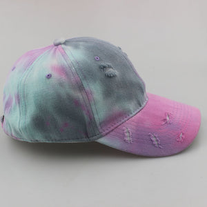 Tie-dye gradient color Baseball Cap