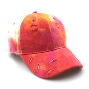 Tie-dye gradient color Baseball Cap